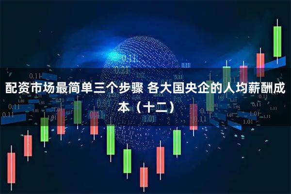 配资市场最简单三个步骤 各大国央企的人均薪酬成本（十二）